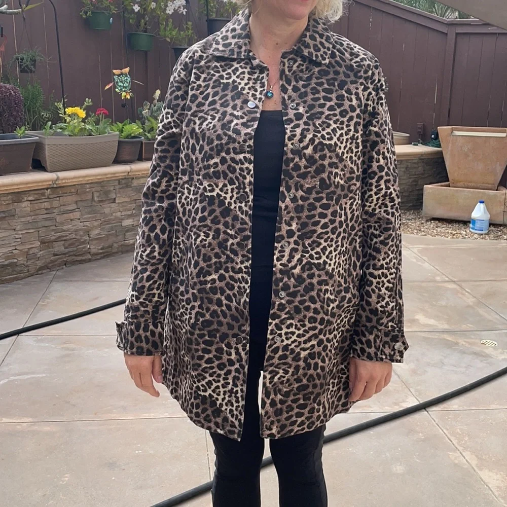 Spiritual Gangster NEW Cheetah Dope Jacket Size XS - Picture 5 of 5